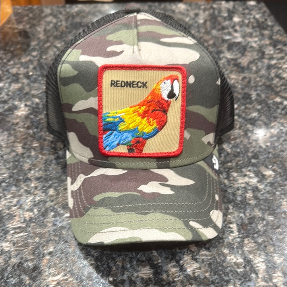 Goorin Bros. Camo Parrot Patch Hat